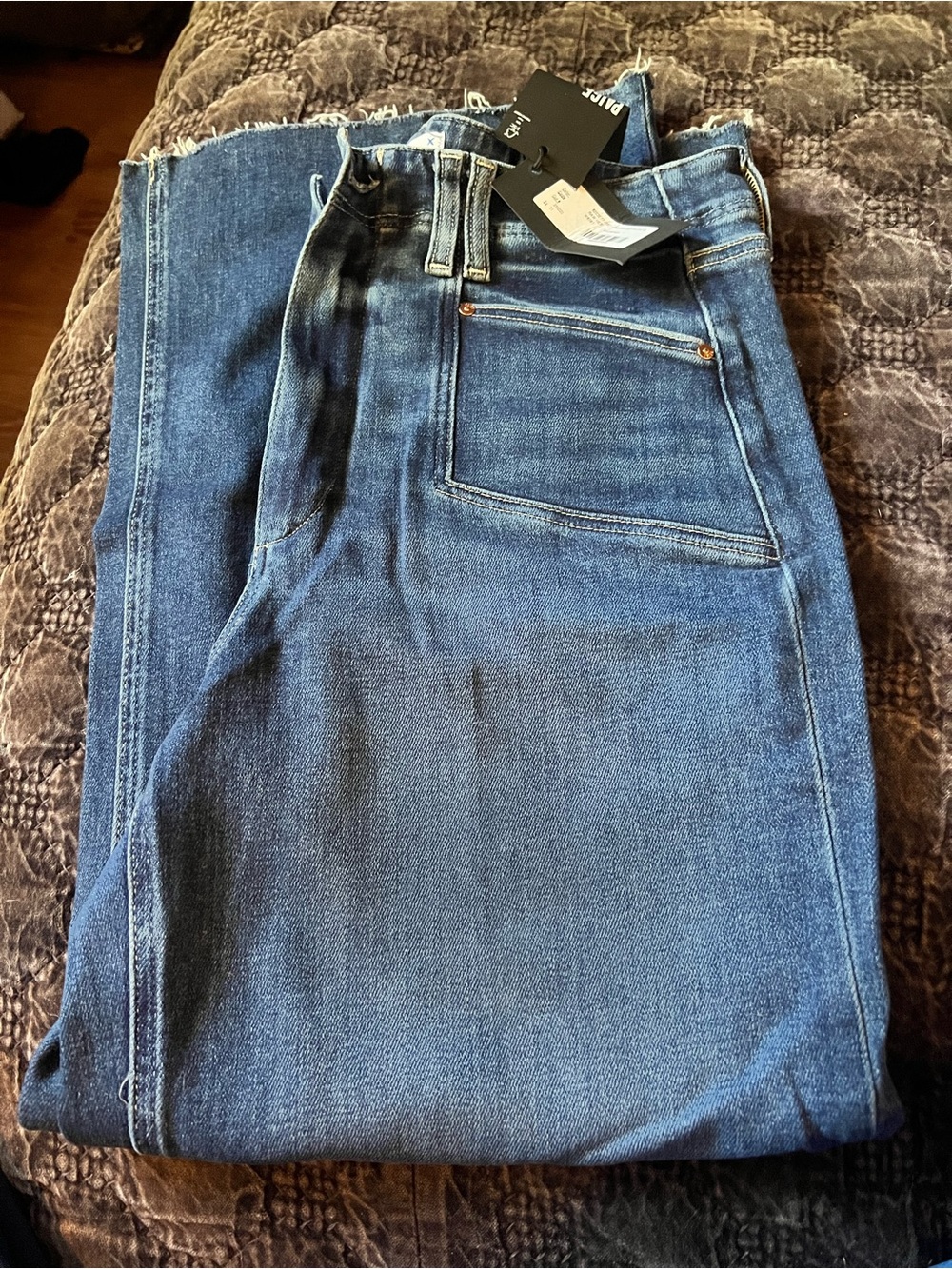 Paige Premium Denim Anessa Set in Pockets NWT
